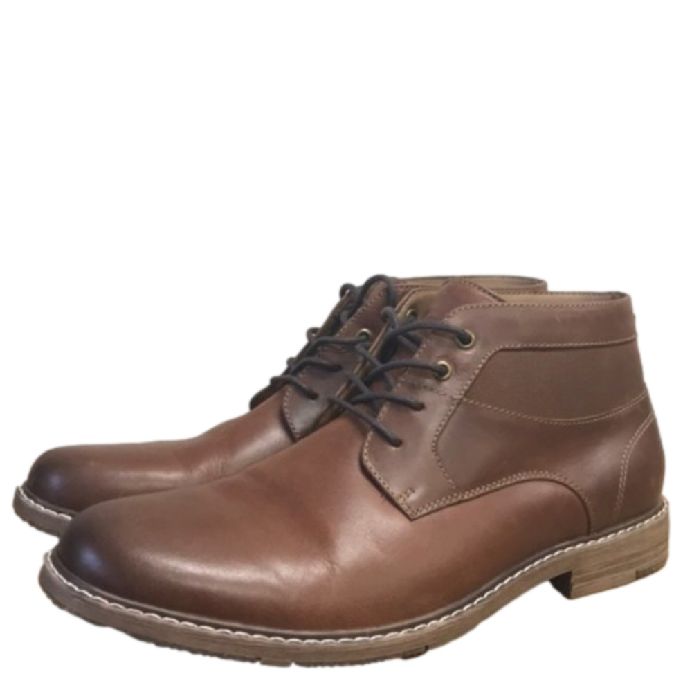Black Brown 1826 Nizan Leather Boot